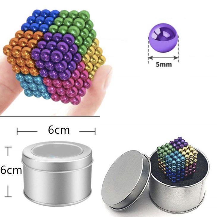 Esfera de acero magnético del imán de neodimio de diferente color