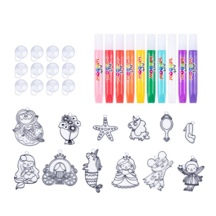 Kit de Arte Para Ventanas 🪟 Mundo de Princesas 🌈