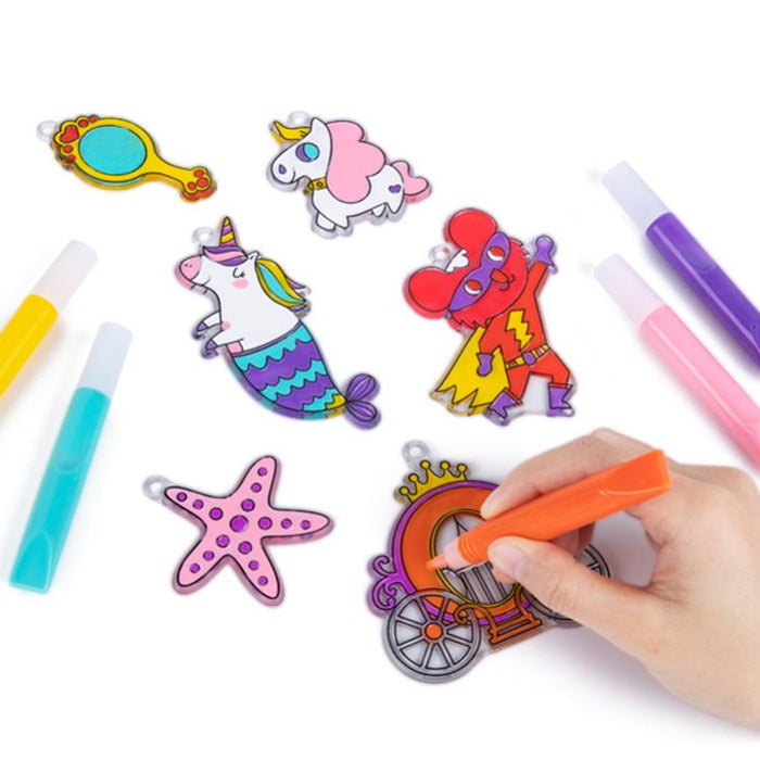 Kit de Arte Para Ventanas 🪟 Mundo de Princesas 🌈