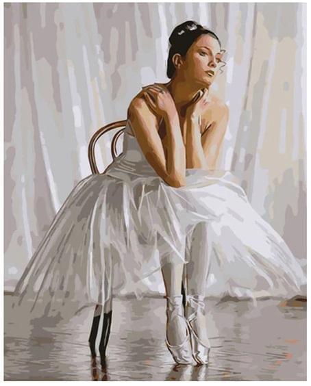 Bailarina - Pintura Por Número (40x50)