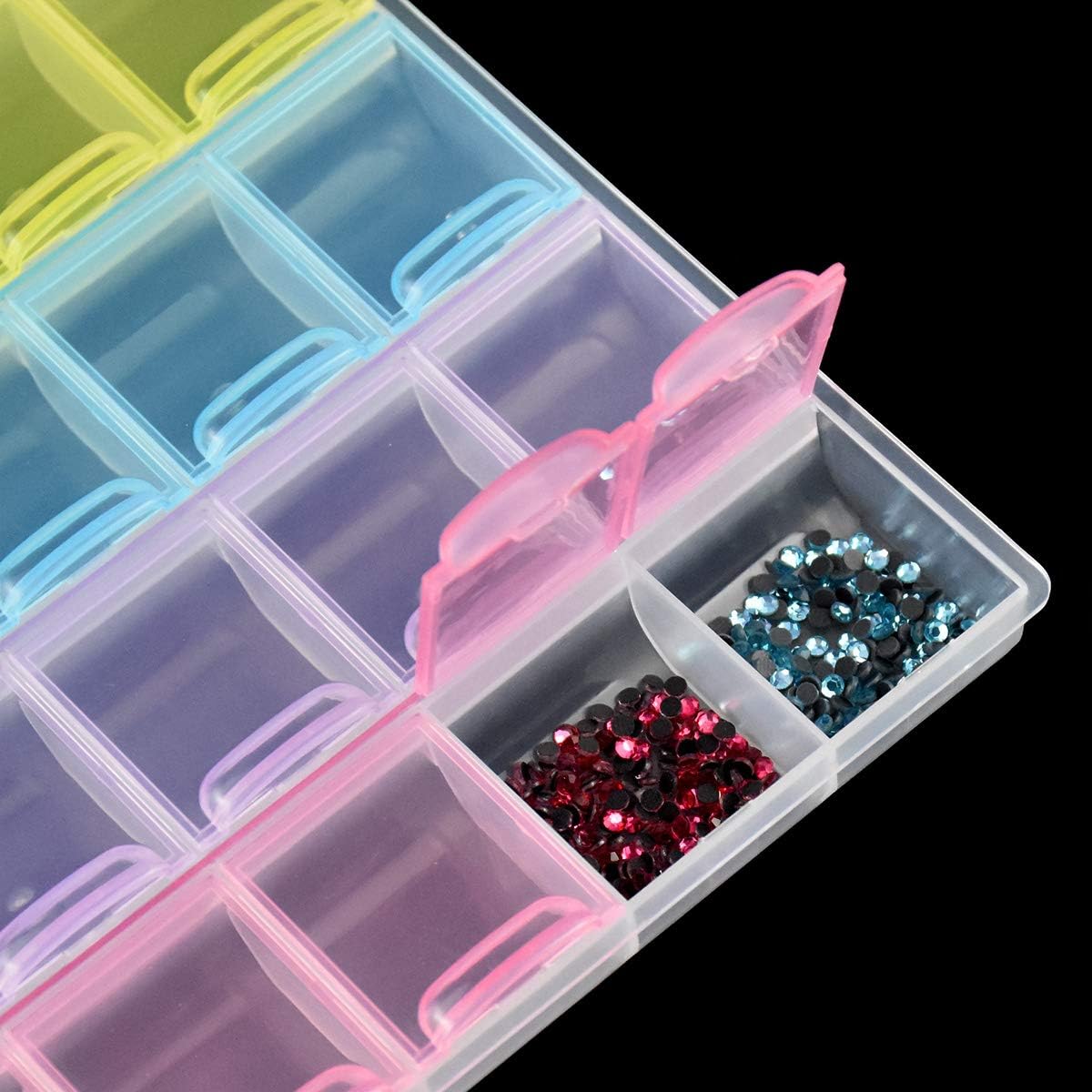 Caja Organizadora de Diamantes 28 compartimentos