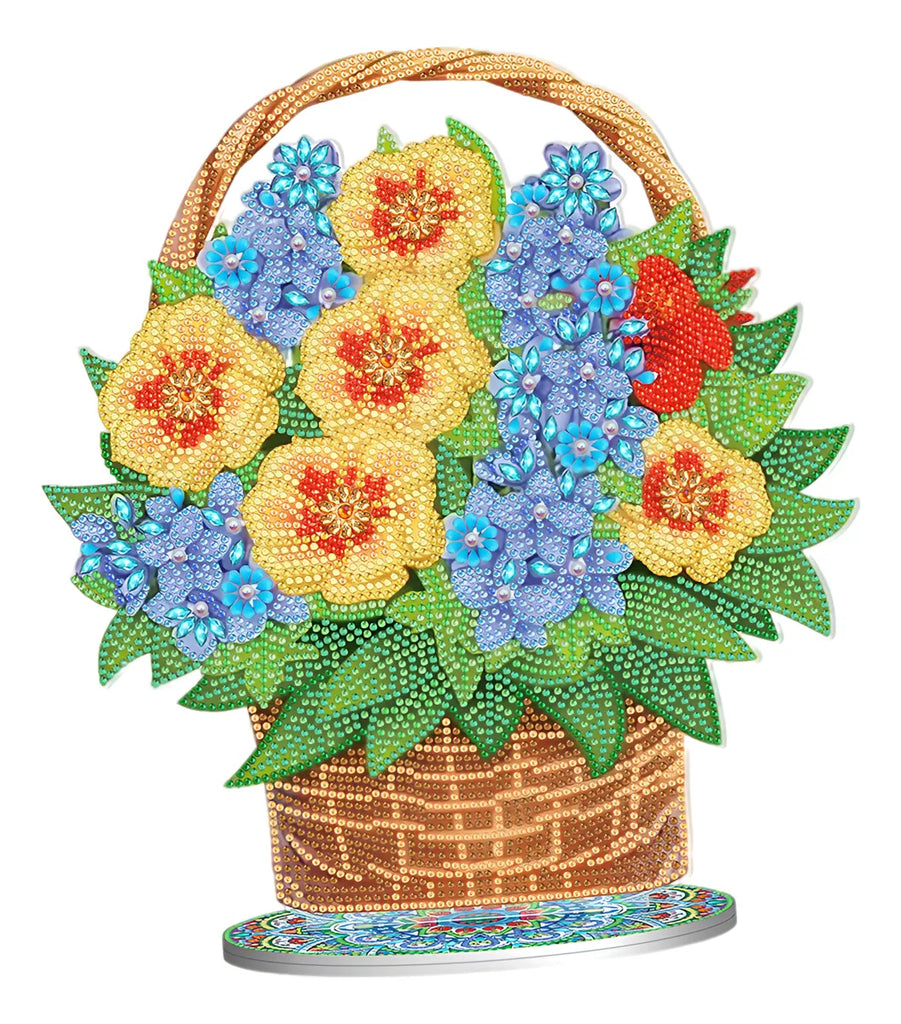 Canasto de Flores Diamante