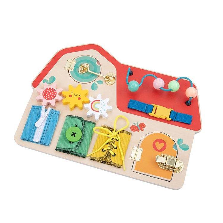 Tablero Actividades 8 en 1 - Juego Didáctico Madera