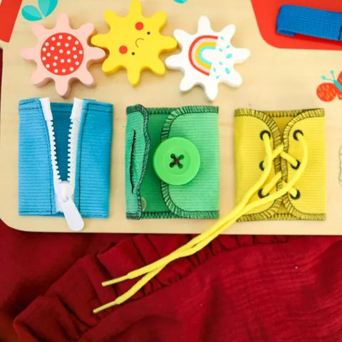 Tablero Actividades 8 en 1 - Juego Didáctico Madera