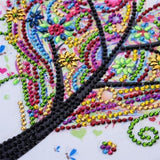 Árbol Corazón (25x25) - Pintura Diamante Llenado Parcial