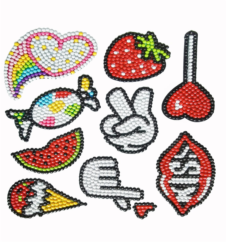 Stickers Diamantes Niños 💎 Varios Diseños