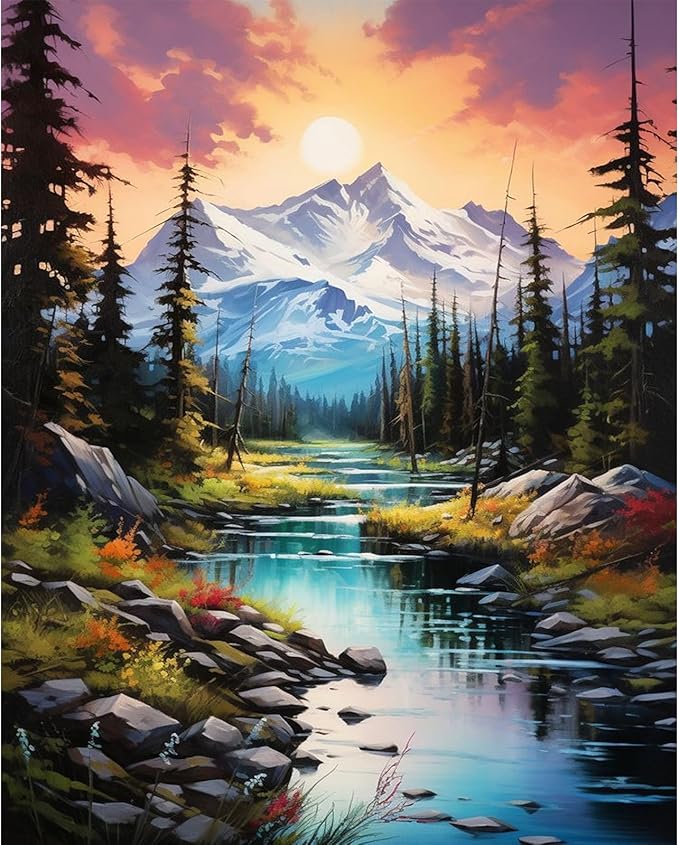 Cordillera - Pintura por Numero (40x50)