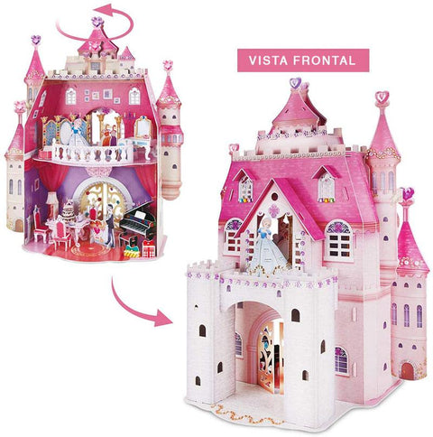 👸 Princess Birthday Party 👸Castillo Princesa - Puzzle 3d CubicFun