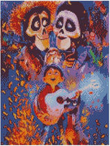 Coco (30x40) - Pintura Diamante Cuadrado