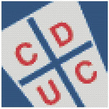 Escudo Fútbol UC  (15x15) - Pintura Diamante Cuadrado