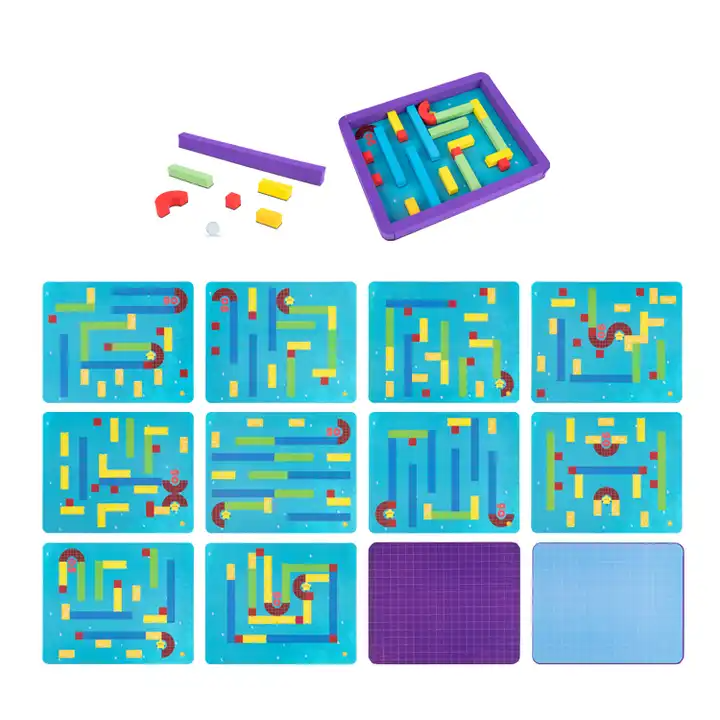 Laberinto Magnético Magnetic Maze Kit 51 Piezas