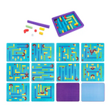 Laberinto Magnético Magnetic Maze Kit 51 Piezas
