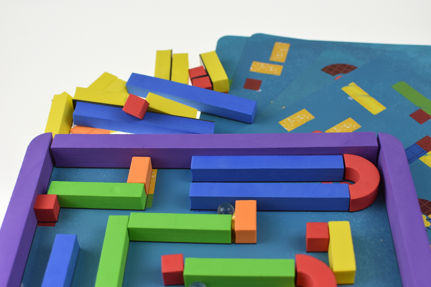 Laberinto Magnético Magnetic Maze Kit 51 Piezas