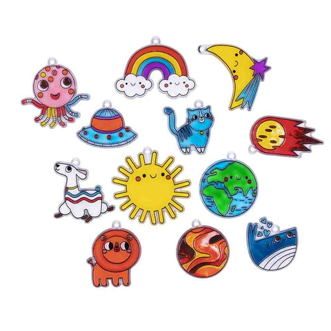 Kit de Arte Para Ventanas 🪟 Animal World (Window Paint Kit)