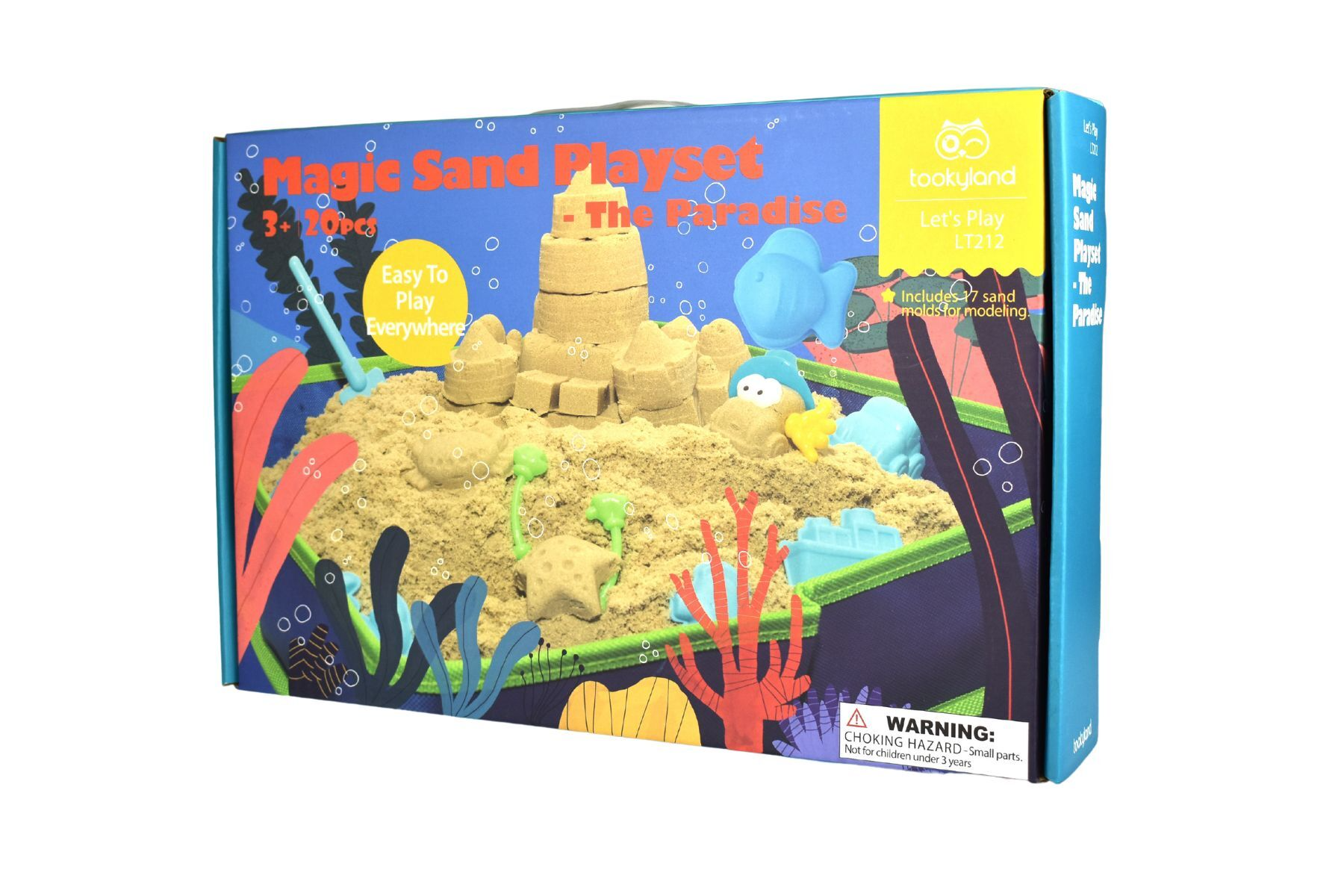 Set de Arena Mágica 2 Kg + Molde + Caja