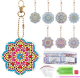 Set de Llaveros Pintura de Diamante