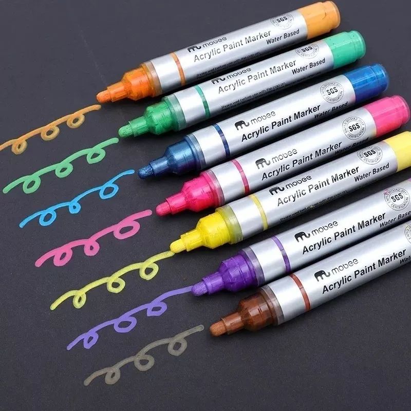 Marcadores Acrílicos Mobee Tipo Posca | 20 Colores 5 MM – Fun At Home Chile