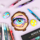 Marcadores Acrílicos Mobee Tipo Posca  | 20 Colores 3 MM