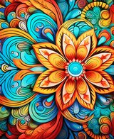 Mandala - Pintura por Numero (40x50)