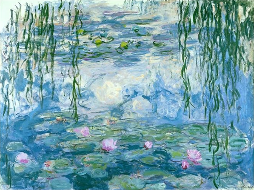 Nenúfares de Claude Monet- Pintura por Numero (50x40)
