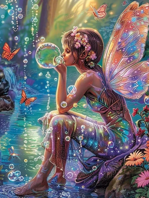 Hada - Pintura por Numero (40x50)