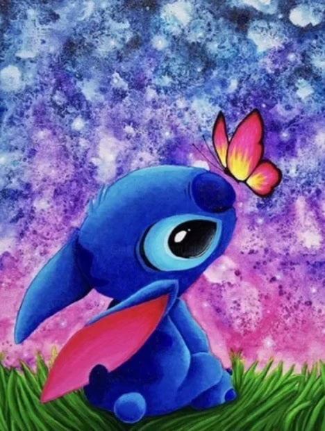 Stitch - Pintura por Numero (40x50)