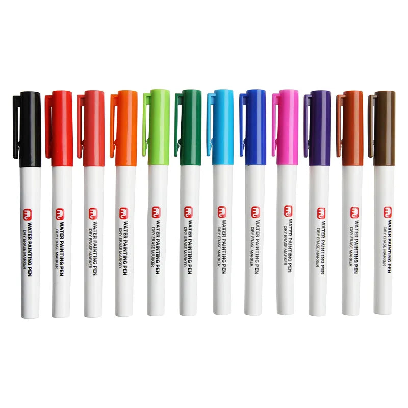Plumones Mágicos para Pintar en Agua – 12 Colores