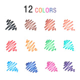 Plumones Mágicos para Pintar en Agua – 12 Colores