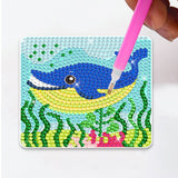 Posavasos de Pintura de Diamante