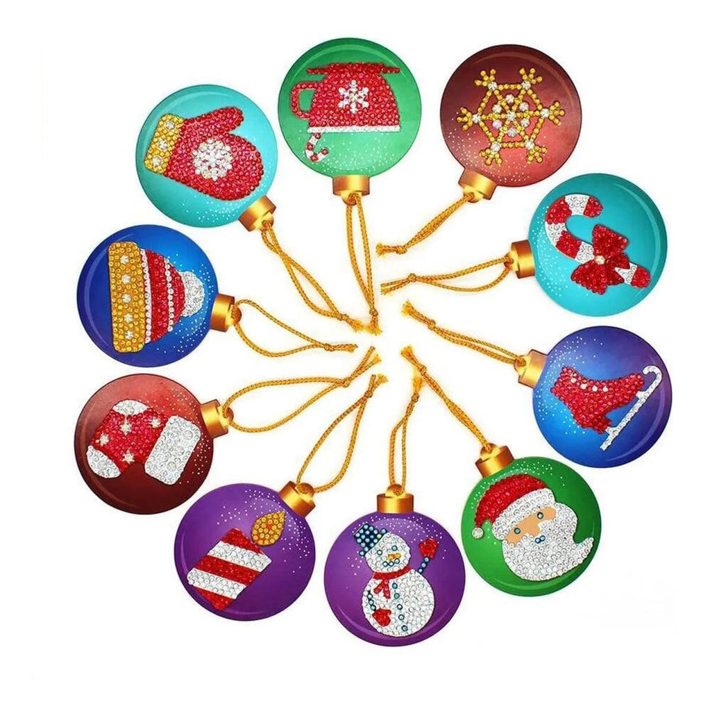 Adornos de Navidad de Diamantes