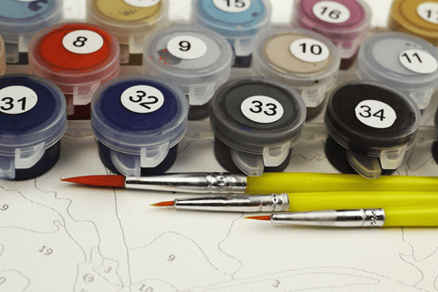 Arreglo de Girasoles - Pintura Por Número (40x50)