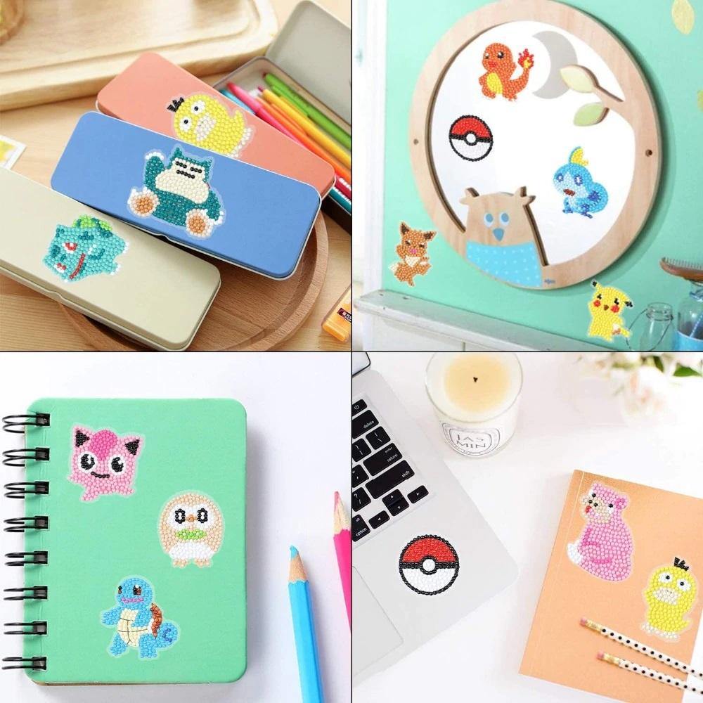 Stickers Diamantes Niños 💎 Varios Diseños