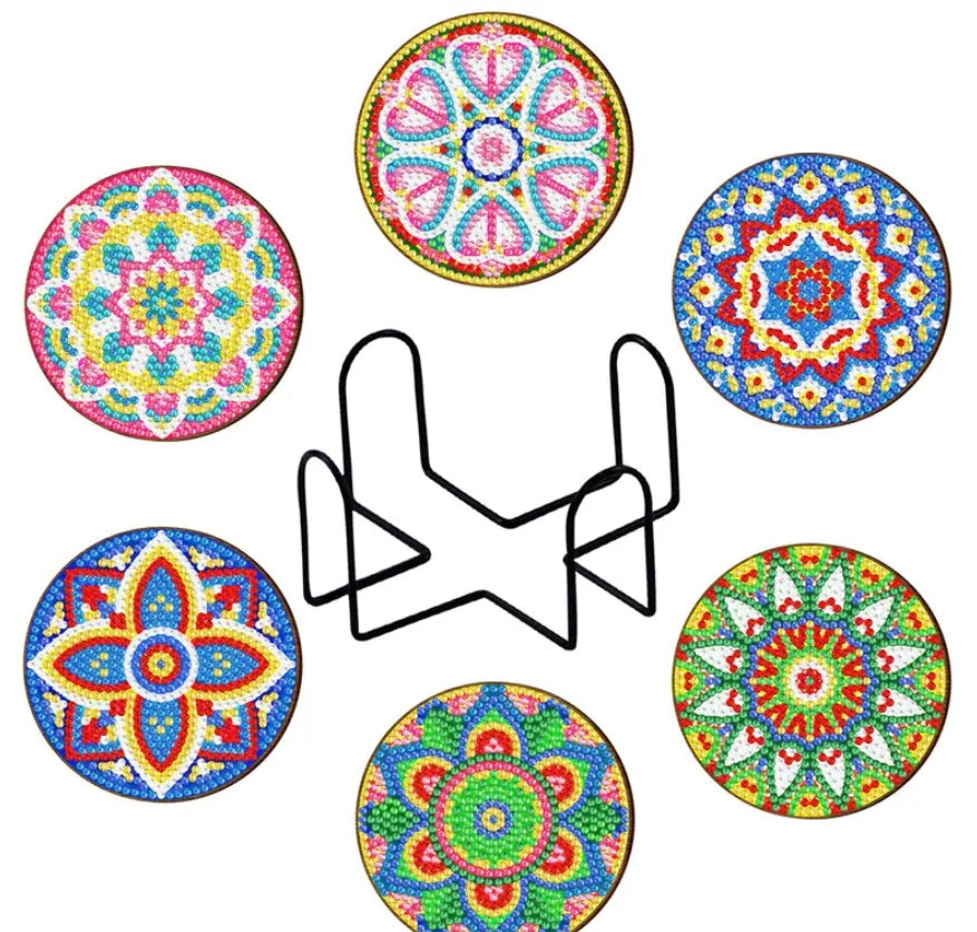 Posavasos de Pintura de Diamante