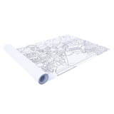 Poster Gigante Para Pintar (6 metros) - Ciudades