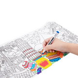 Poster Gigante Para Colorear (6 metros) - Mundo Animal