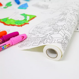 Poster Gigante Para Colorear (6 metros) - Mundo Animal