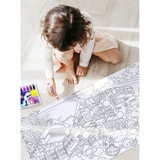 Poster Gigante Para Colorear (6 metros) - Mundo Animal