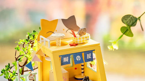 🐱 Cat House 🐱 - Casa Miniatura Puzzle 3d Robotime