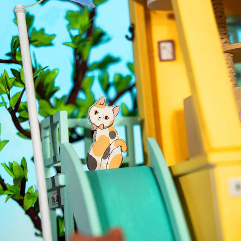 🐱 Cat House 🐱 - Casa Miniatura Puzzle 3d Robotime