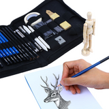 Set de Dibujo Profesional - 33 Piezas