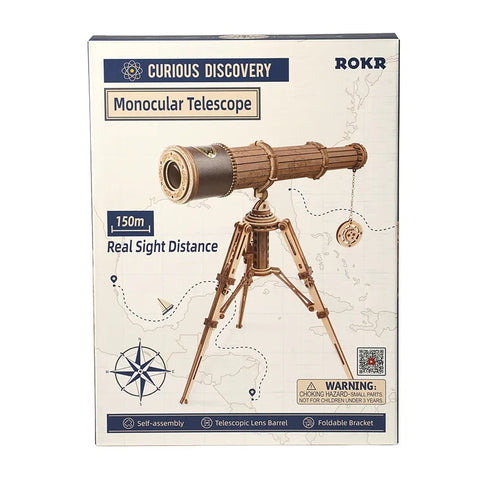🔭 Telescopio/Monóculo Aumento 3x🔭 - Puzzle 3d Robotime