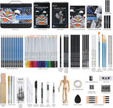 Set de Dibujo y Acuarela 100 Piezas H&B