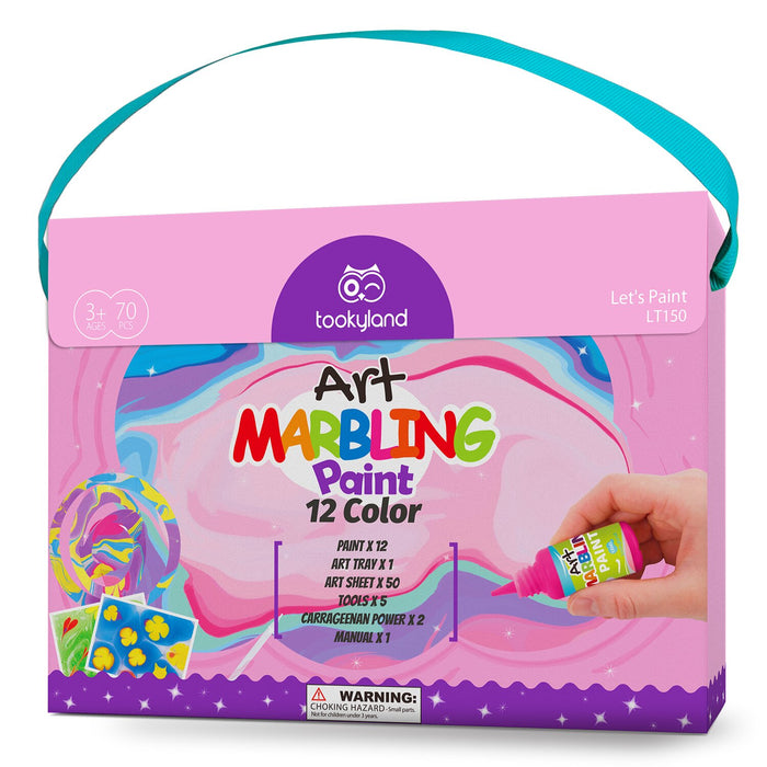 Set Pintura Marmoleada - 12 Colores