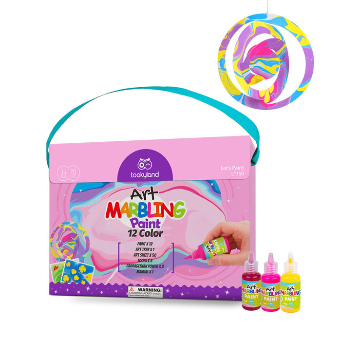Set Pintura Marmoleada - 12 Colores