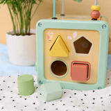 Cubo Didáctico de Madera 5 en 1