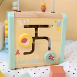 Cubo Didáctico de Madera 5 en 1