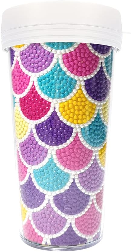Vaso Pintura Diamante 470ml