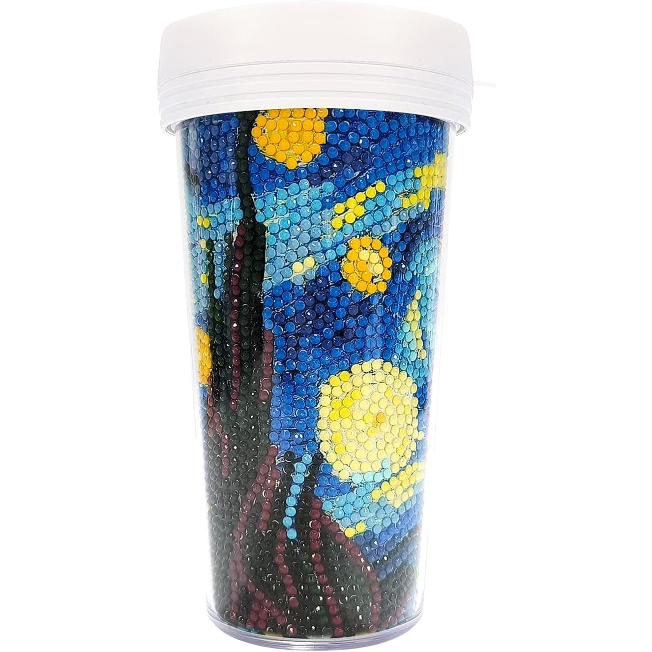 Vaso Pintura Diamante 470ml