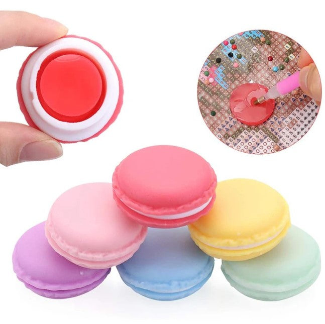 Macaron Cera Adhesivo para Pintura de Diamante