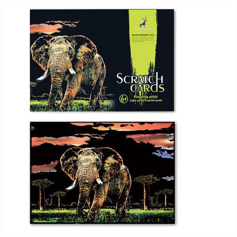 Kit Scratch Elefante